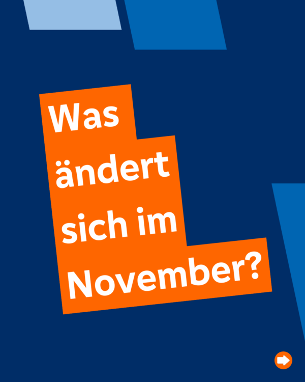 Was ändert sich im November 2025?