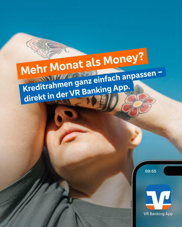 Digitale Karte: Zahlungsrahmen anpassen