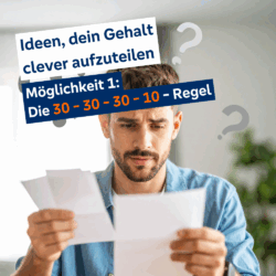 Ideen, dein Gehalt aufzuteilen - Regel 1