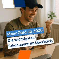 Mehr Geld ab 2026