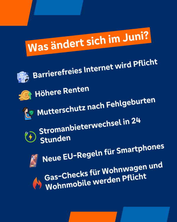 Was ändert sich im Juni 2025 - Feed Carousel