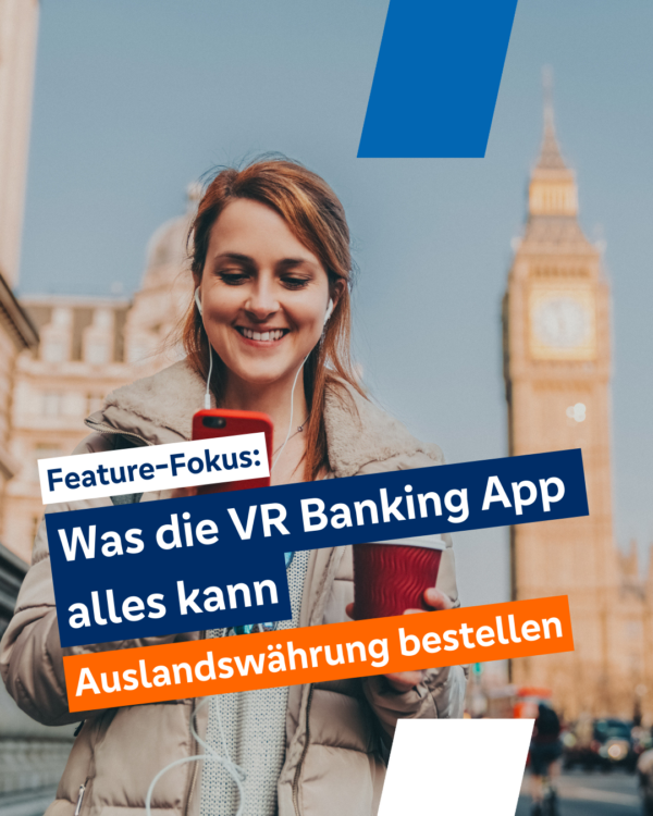 Auslandswährung bestellen