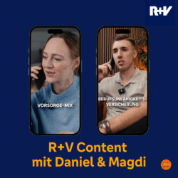 R+V Content mit Daniel & Magdi