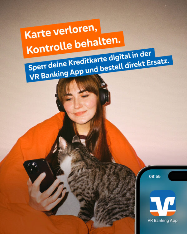 Digitale Karte: Sperren und Ersatz